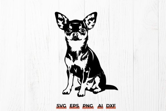 Adorable Sitting Chihuahua SVG Design Reviewed