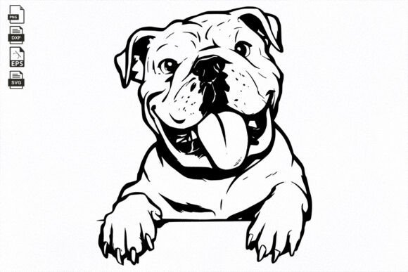American Bulldog SVG: A Designer's Take on Real Embroidery