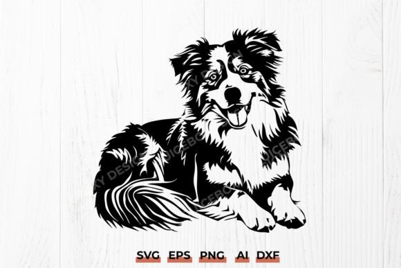 Australian Shepherd SVG - Dog Lover Gift