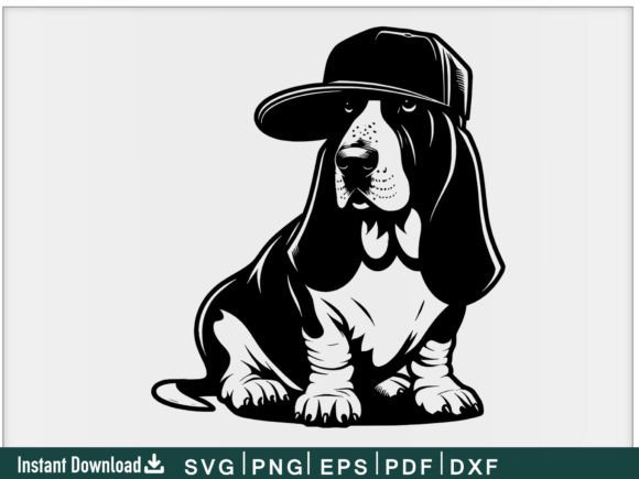 Basset Hound SVG: A Designer's Take on This Dog Embroidery File