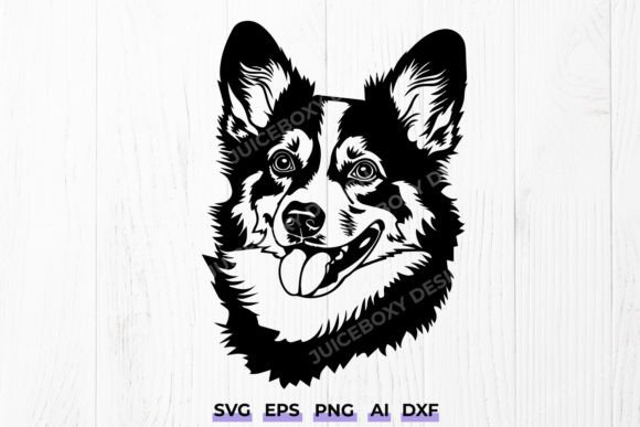 Cute Corgi Dog Portrait SVG DXF: A Designer Review for Real Embroidery Projects