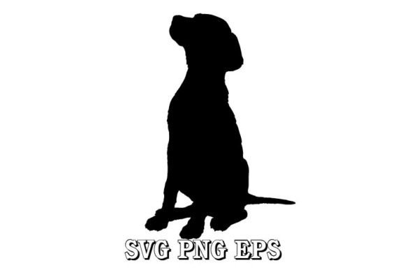 Dog Sitting Dog Silhouette SVG: A Designer's Review