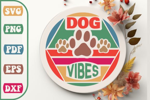 Dog Vibes Svg Design