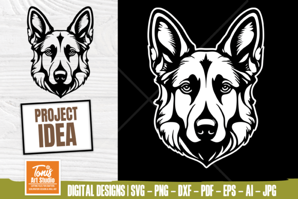German Shepherd Svg - Dog Breed Svg Png