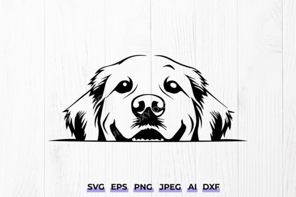 Peeking Golden Retriever Goldie: Embroidery Design Review
