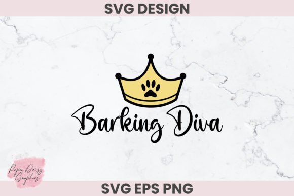 The Barking Diva, Dog Lovers SVG